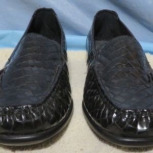 SAS TRIPAD COMFORT FOOT BED SHOES 9N BLACK